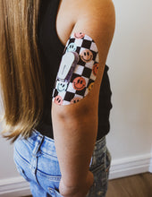 Load image into Gallery viewer, The Checkered Trio (Dexcom g6, Dexcom g7, Dexcom Stelo, Libre Freestyle, Tube Tape)
